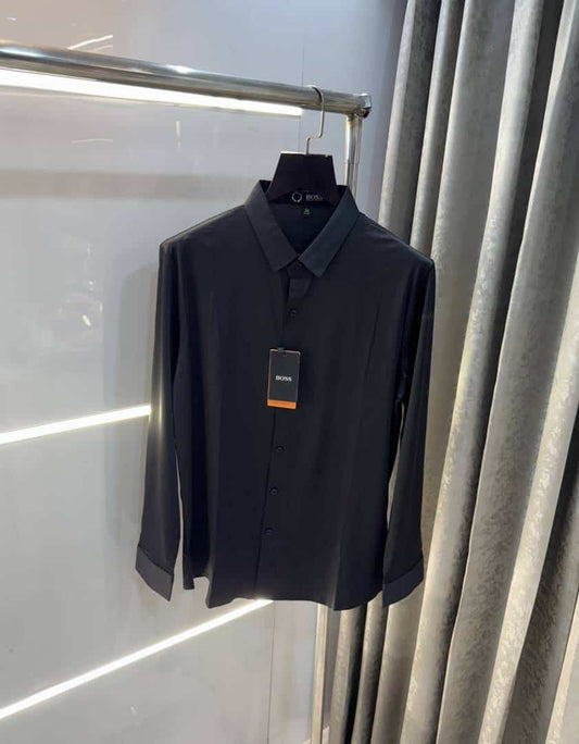 HUgo Bos$ Black Premium Imported Shirt