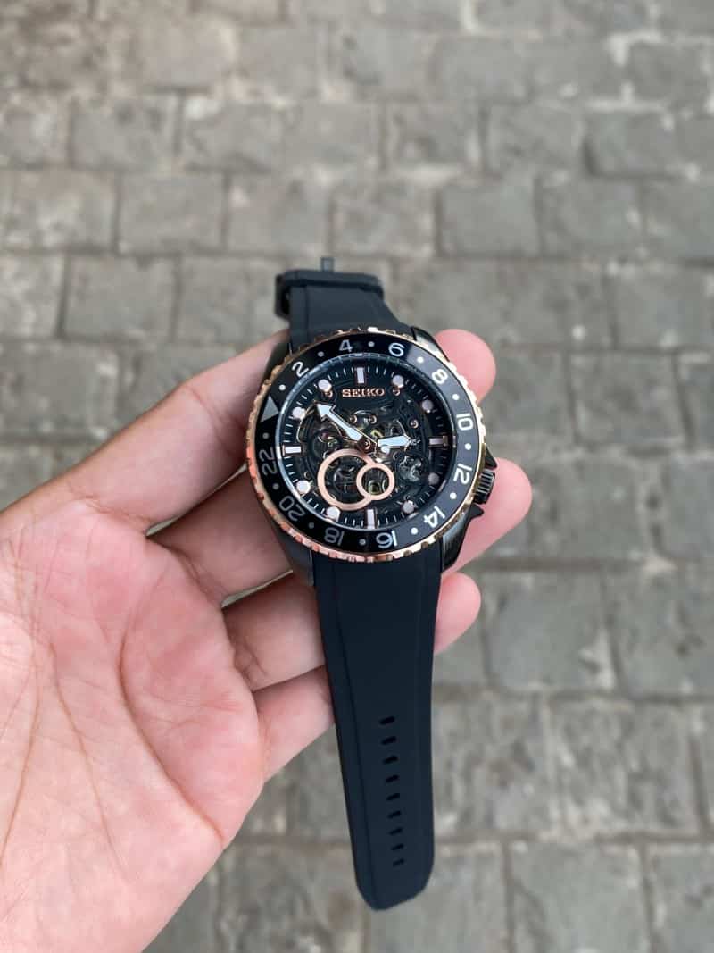 Seiko Automatic full black copper