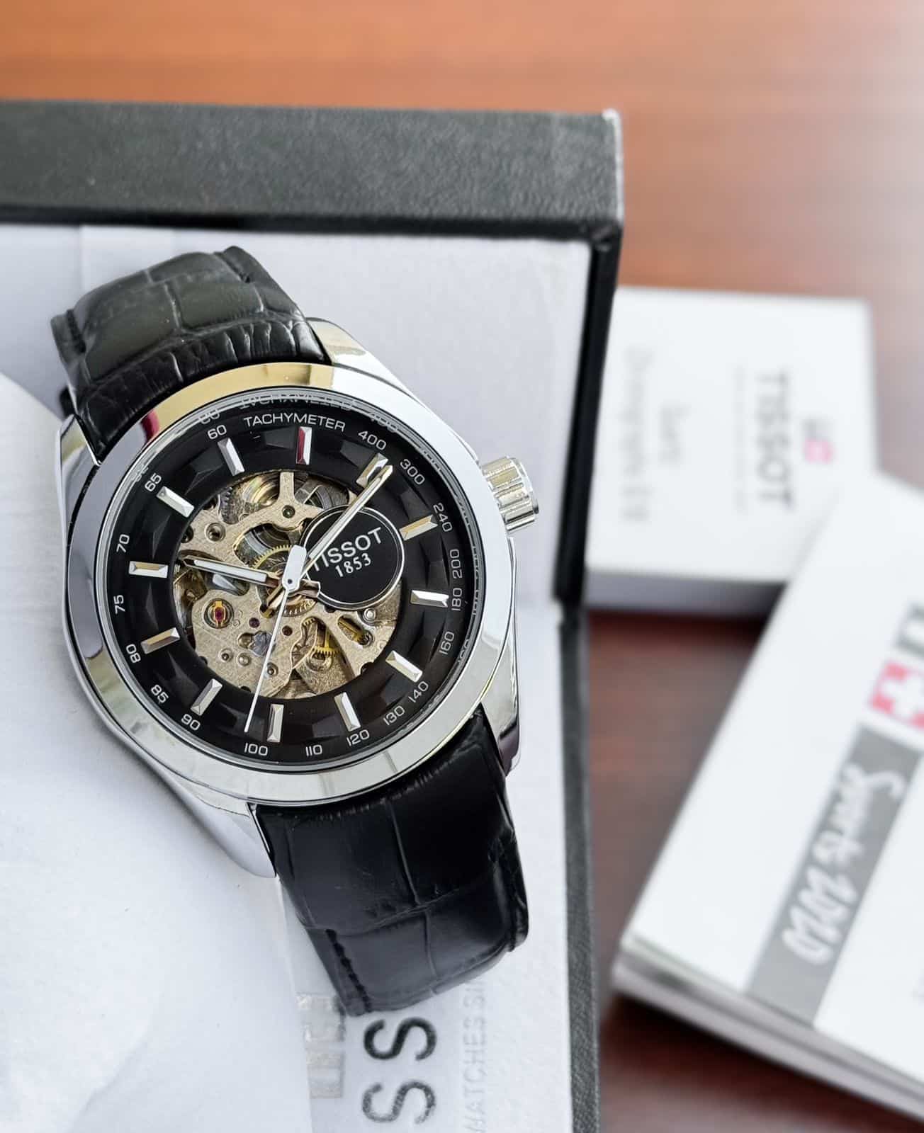 TISSOT LEATHER BHAI AUTO
