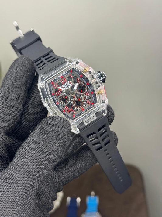 Richard Mille Mc Laren Black Chronograph Special Edition Watch