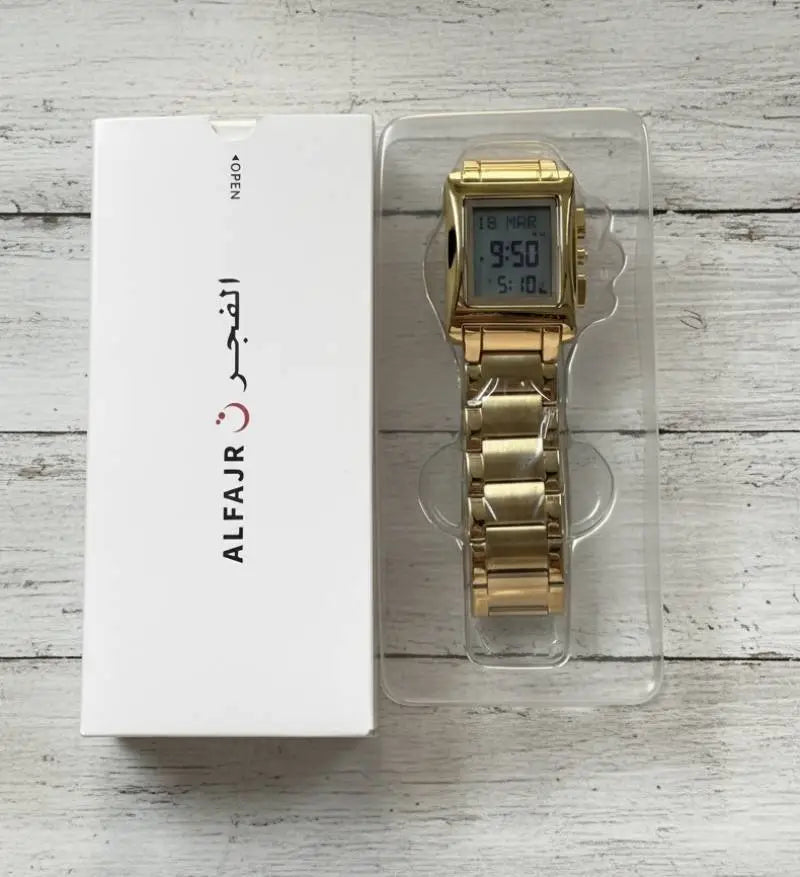 Alfajr salah time watch with box(503)