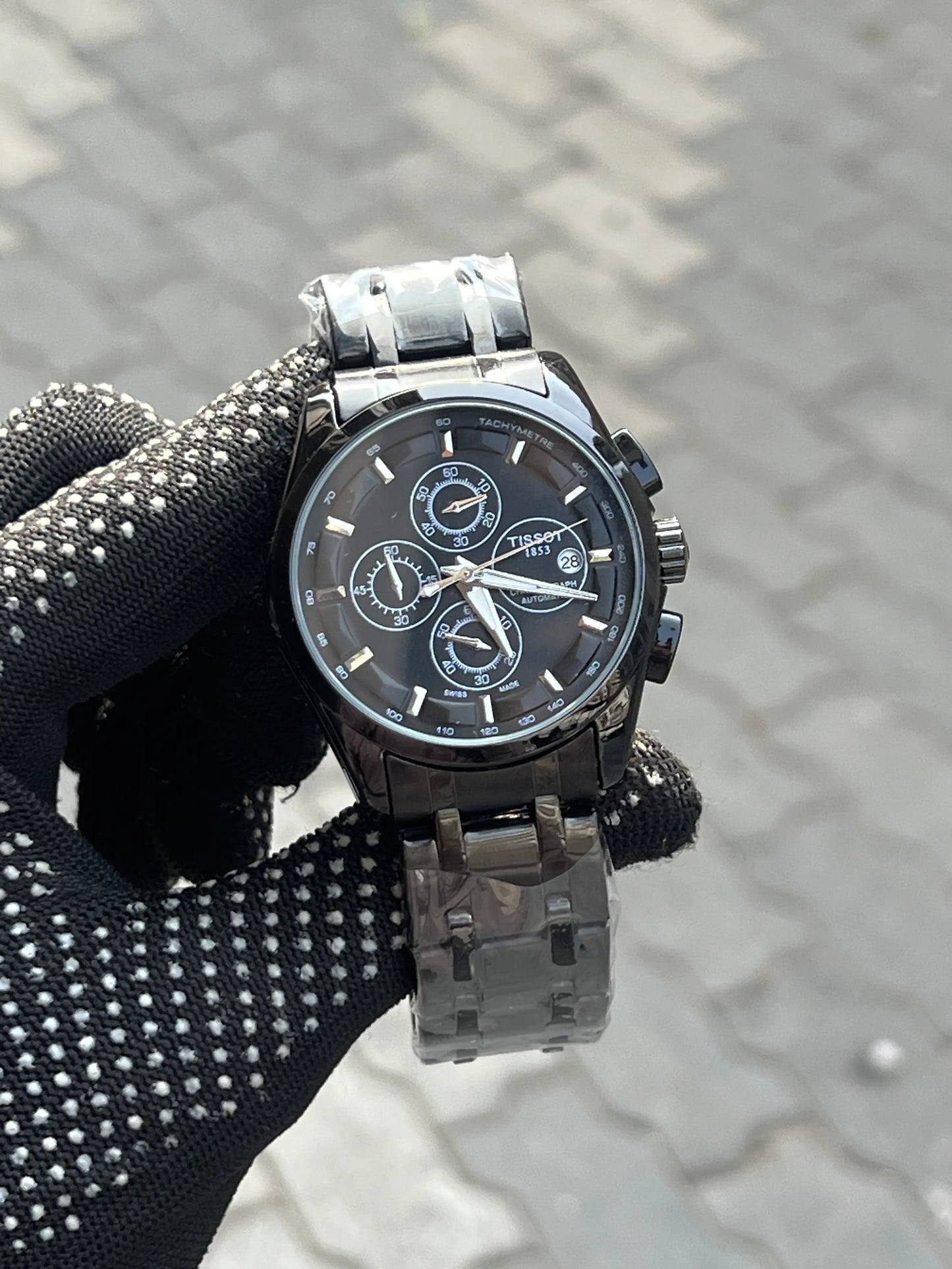 Tissot 1853 Chain Courtier All Black