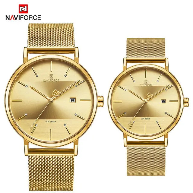NAVIFORCE CUPLE WATCH