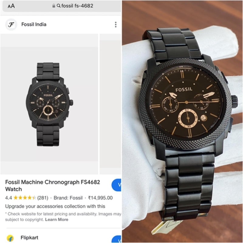 Fossil Chronograph Chain