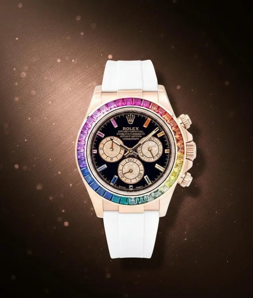 Rolex Cosmograph Daytona Rainbow White Copper