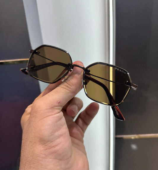 Prad a All Brown Metal Premium Shades 7787