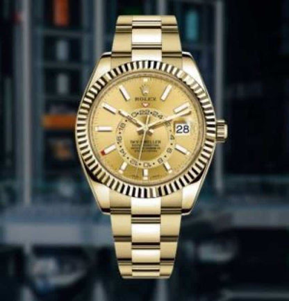 ROLE.X SKY DWELLER STORE ARTICLE Champion Gold
