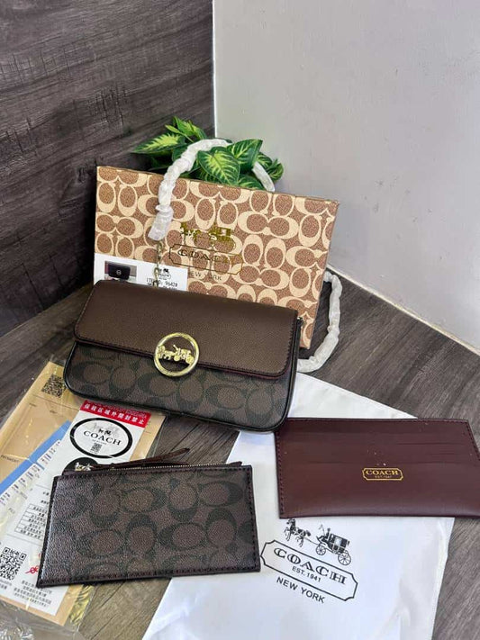 COACH_Eliza_3Pcs_Sling_Bag_with_Wallet_With_Box_1033