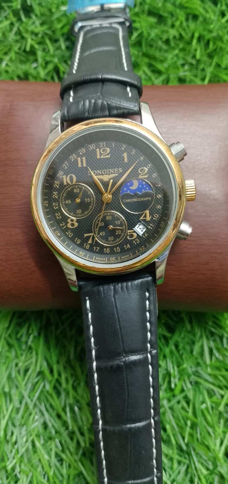 LONGINES LEATHER BELT AIIW