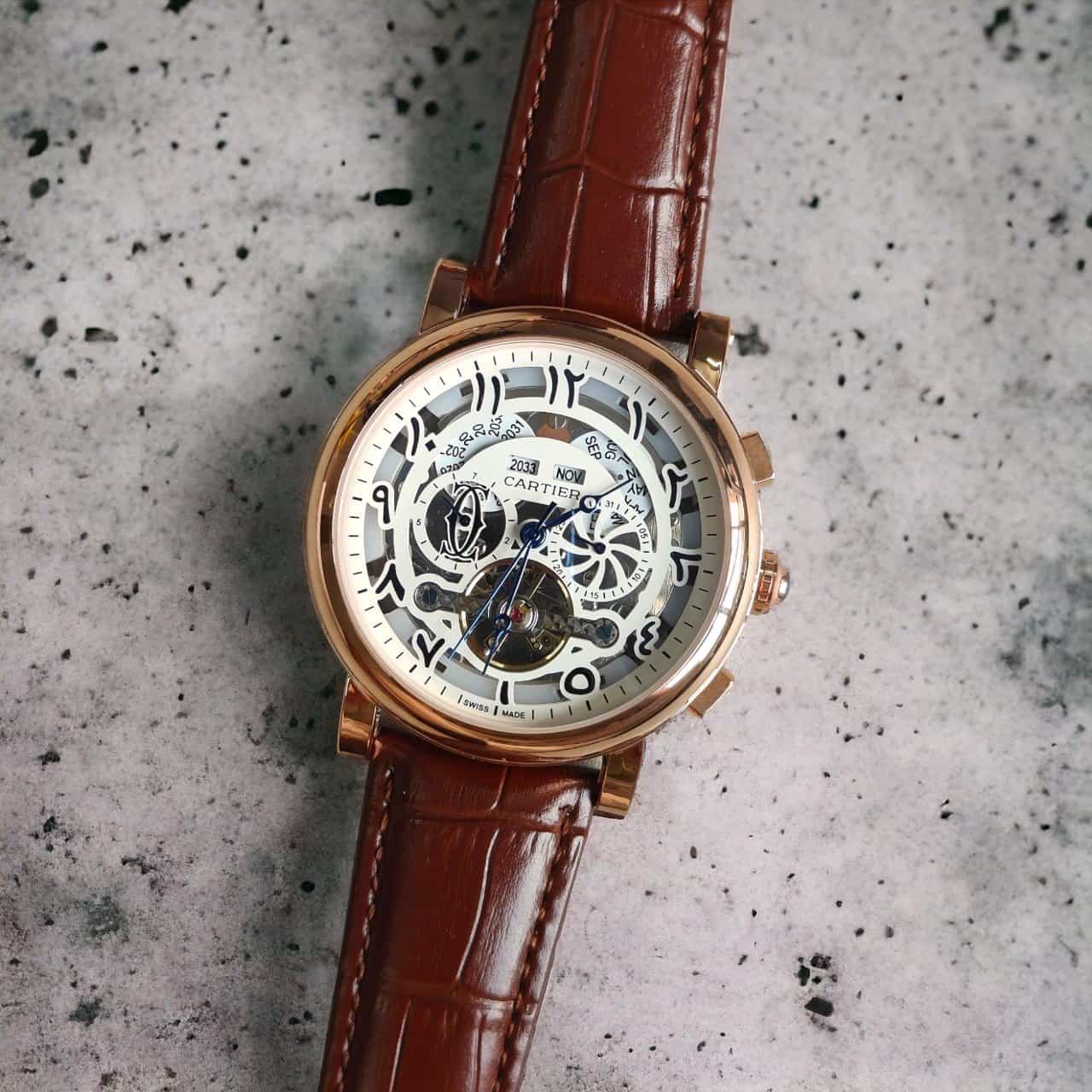CARTIER DAINDED LASER BELT AUTO