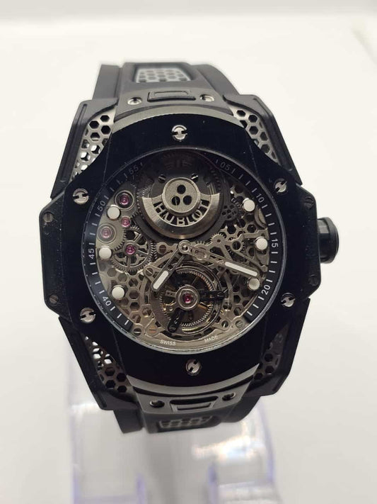 HUBLOT LEATHER BELT AUTO