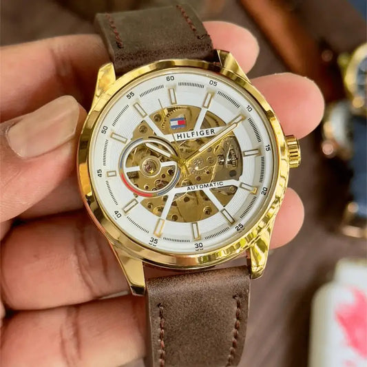 TOMMY HUILIFIGER LEATHER BHAI AUTO