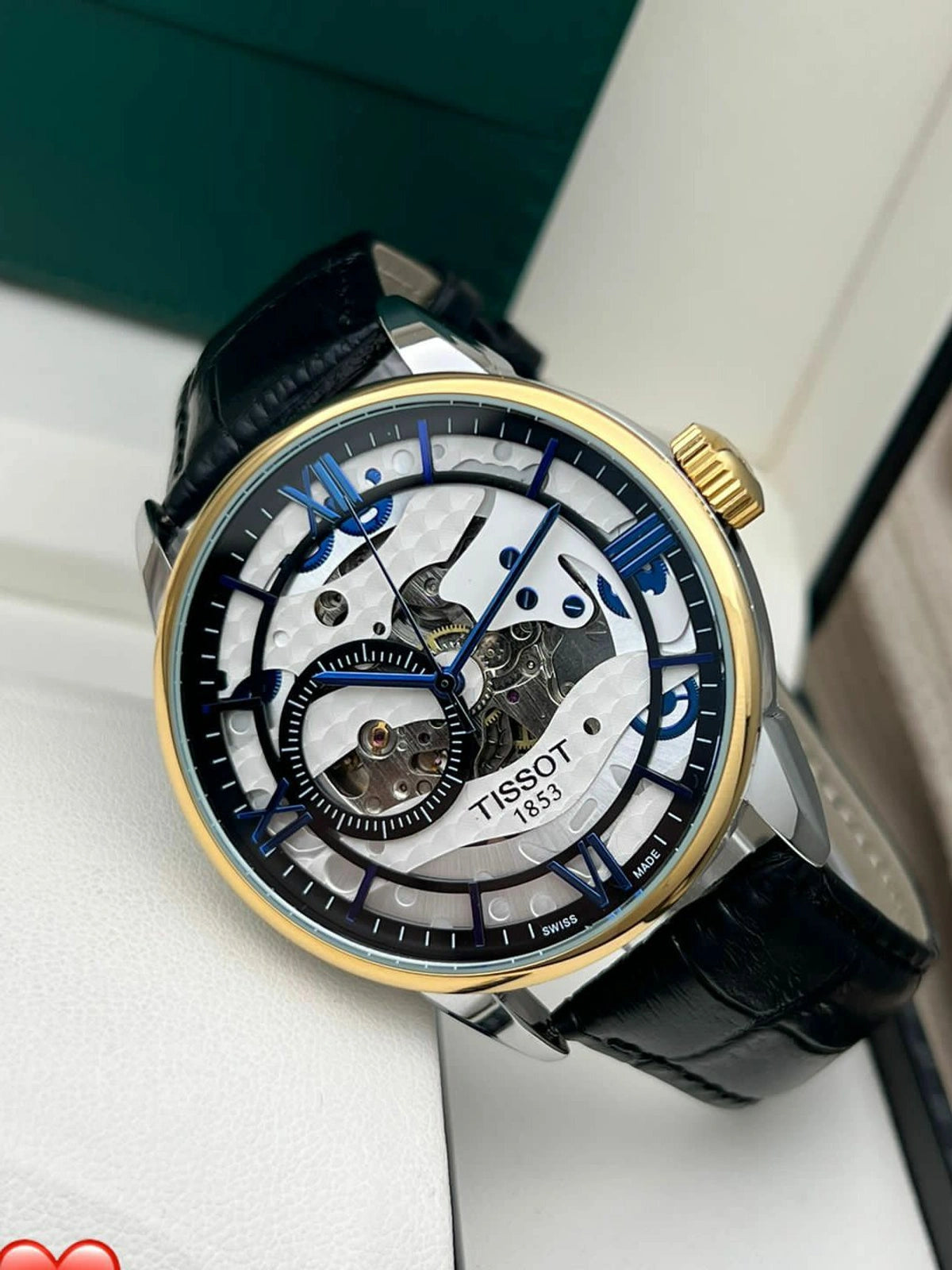 TISSOT LEATHER BHAI AUTO
