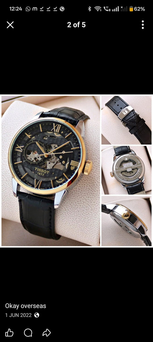 TISSOT LEATHER BHAI AUTO