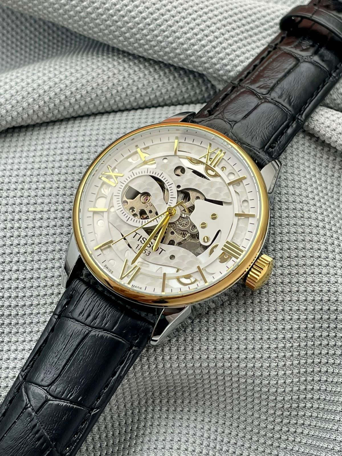 TISSOT LEATHER BHAI AUTO