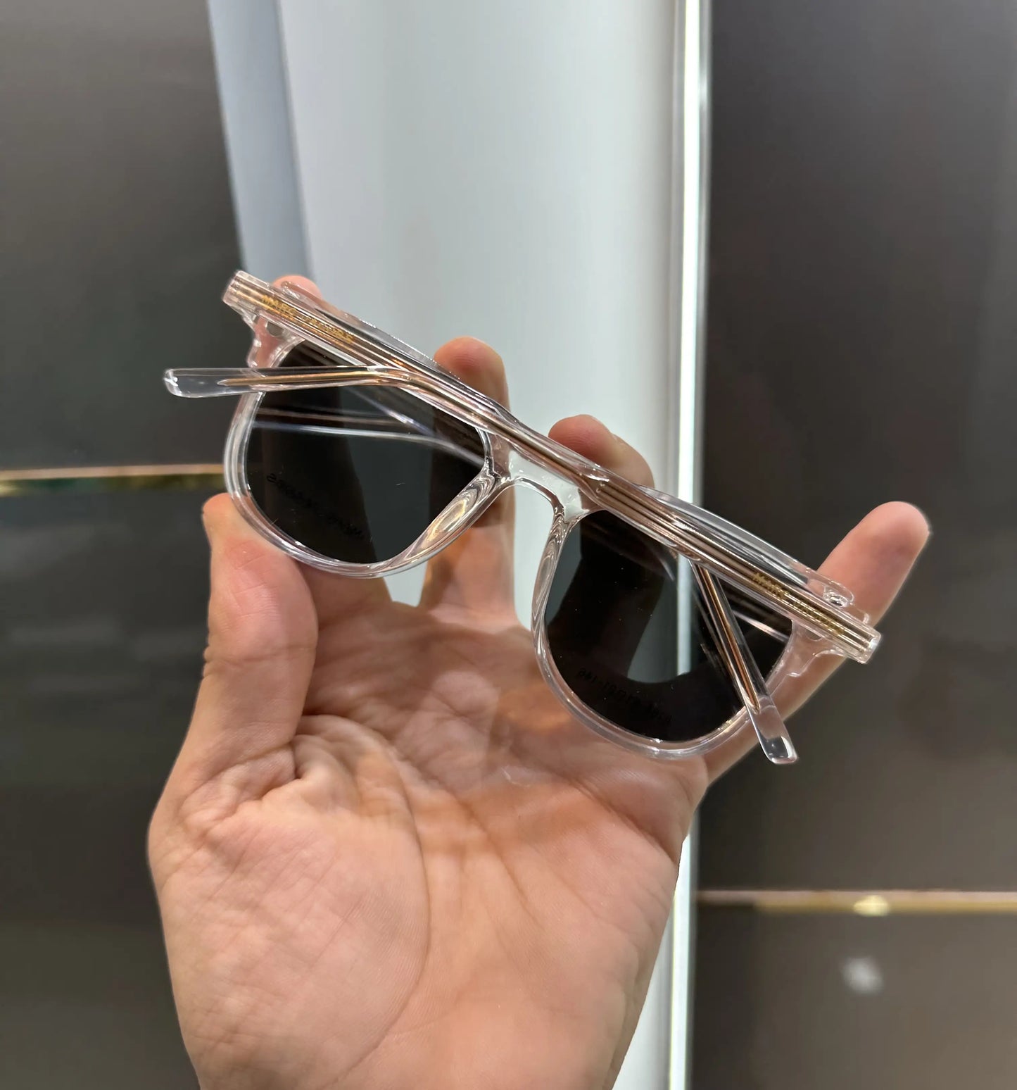 Marc Jacobs Ice Glasses With Shade Attachment 8195
