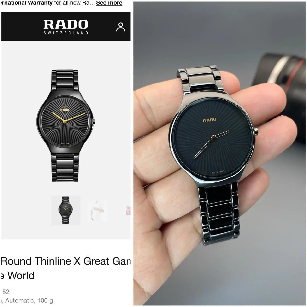 RADO CERamIC