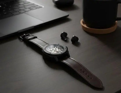 Fossil_l leather automatic