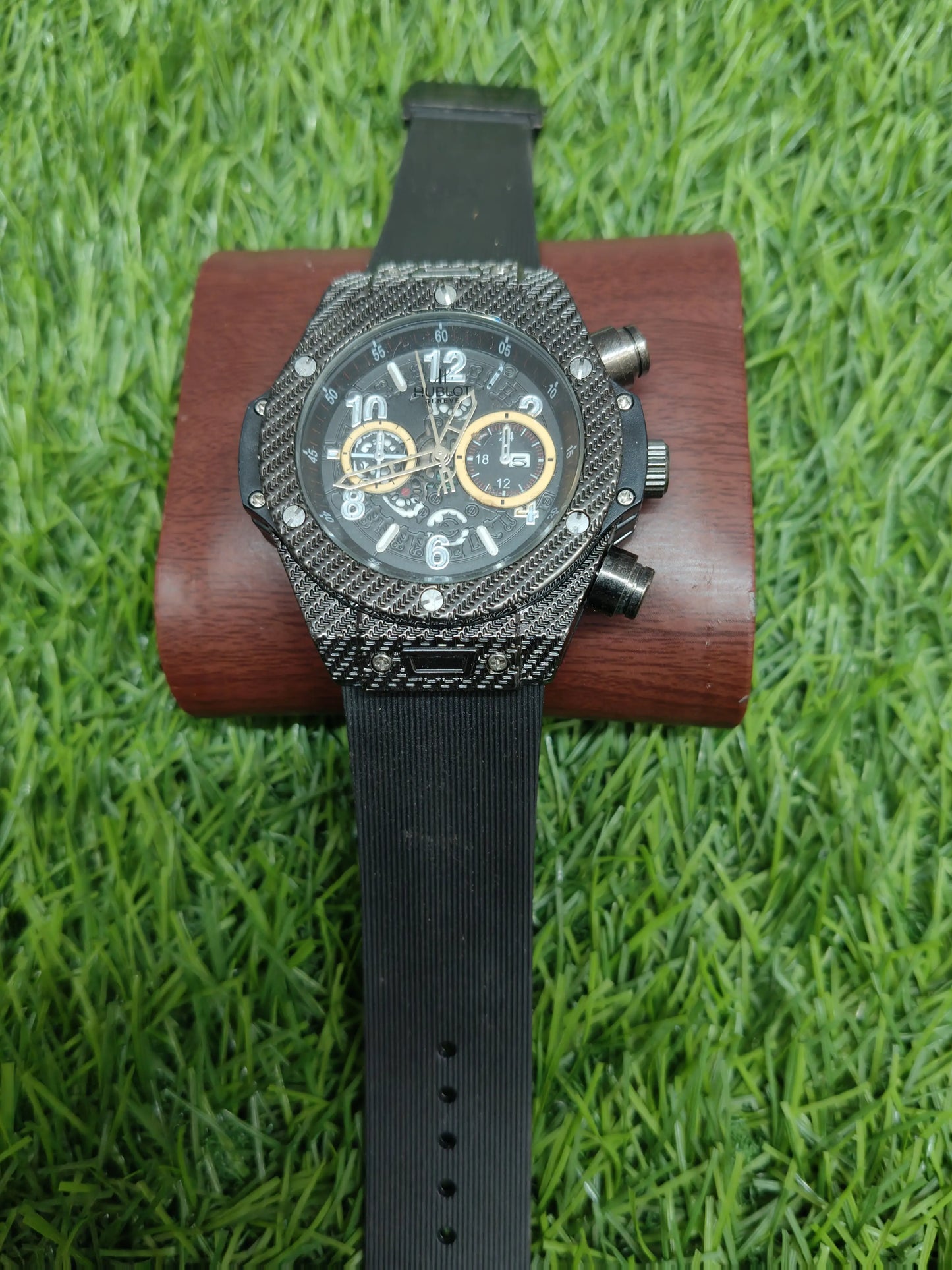 HUBLOT LEATHER BELT AIIW