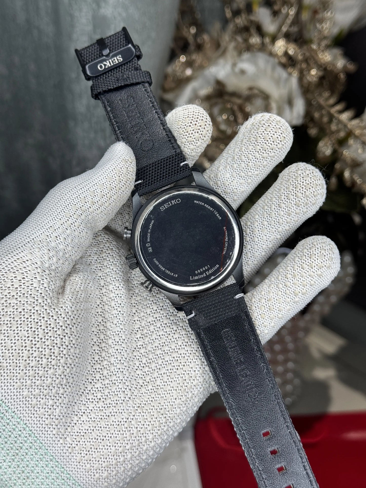 Seik o Chronograph All Black Premium Watch