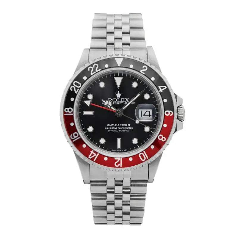 Role_x oyster prepetual GMT MASTER II black red