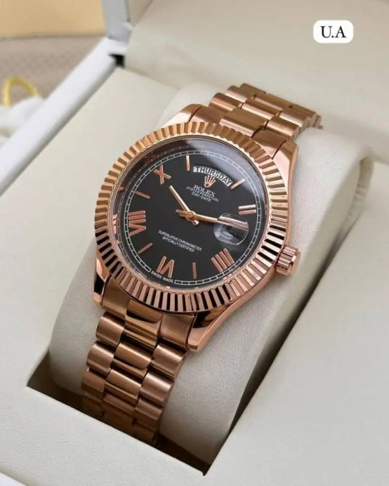 Role_x oyster perpetual day date copper