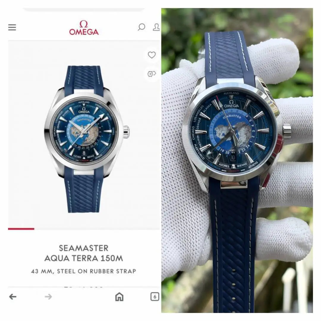 Omeg_a seamaster worldmap automatic