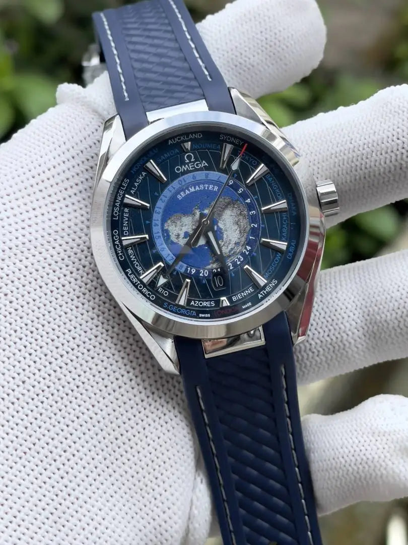 Omeg_a seamaster worldmap automatic