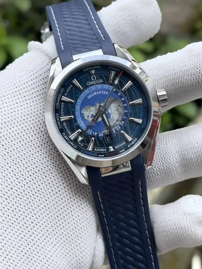 Omeg_a seamaster worldmap automatic