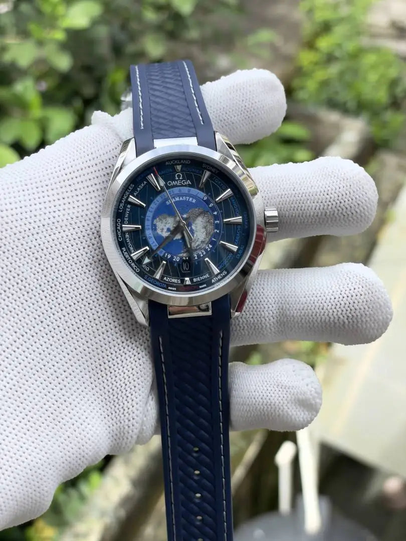 Omeg_a seamaster worldmap automatic