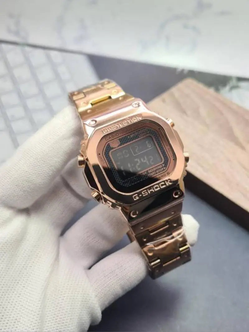 Casio Gshock GMWB5000 Rose gold