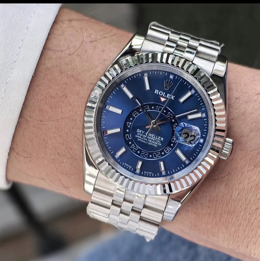 R0le_X Sky Dweller Automatic 24Hours Working/Pure Steel