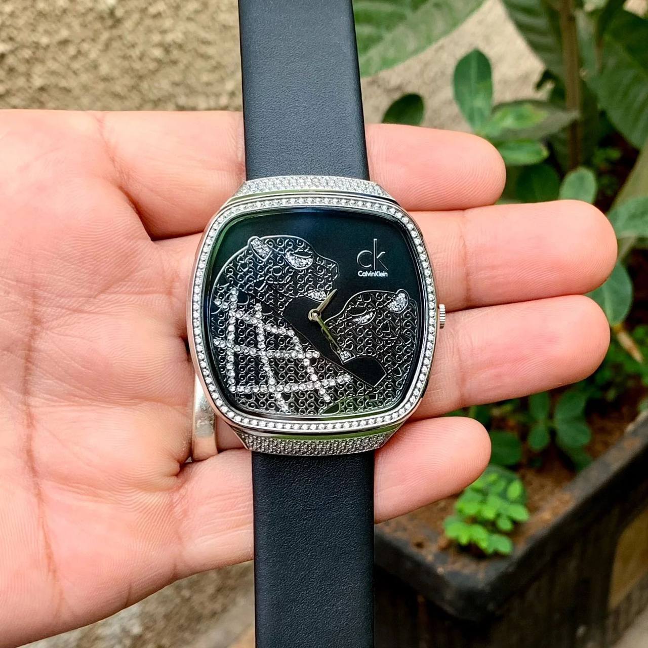 CK CaIVinklein tiger LEATHER BHAI