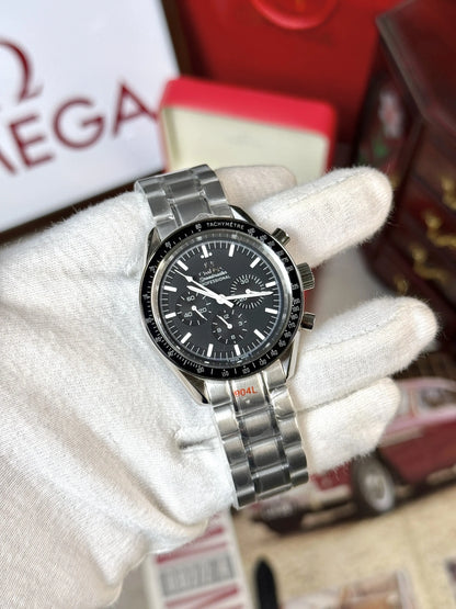 0mega Speedmaster Professional Moonwatch With Dual Strap