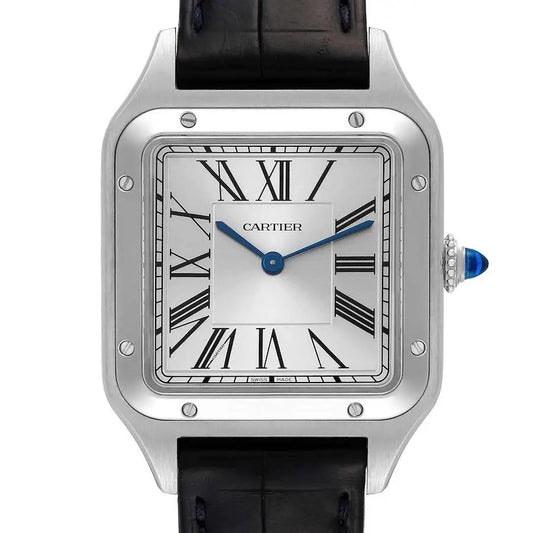 Cartier Dumont Silver Black