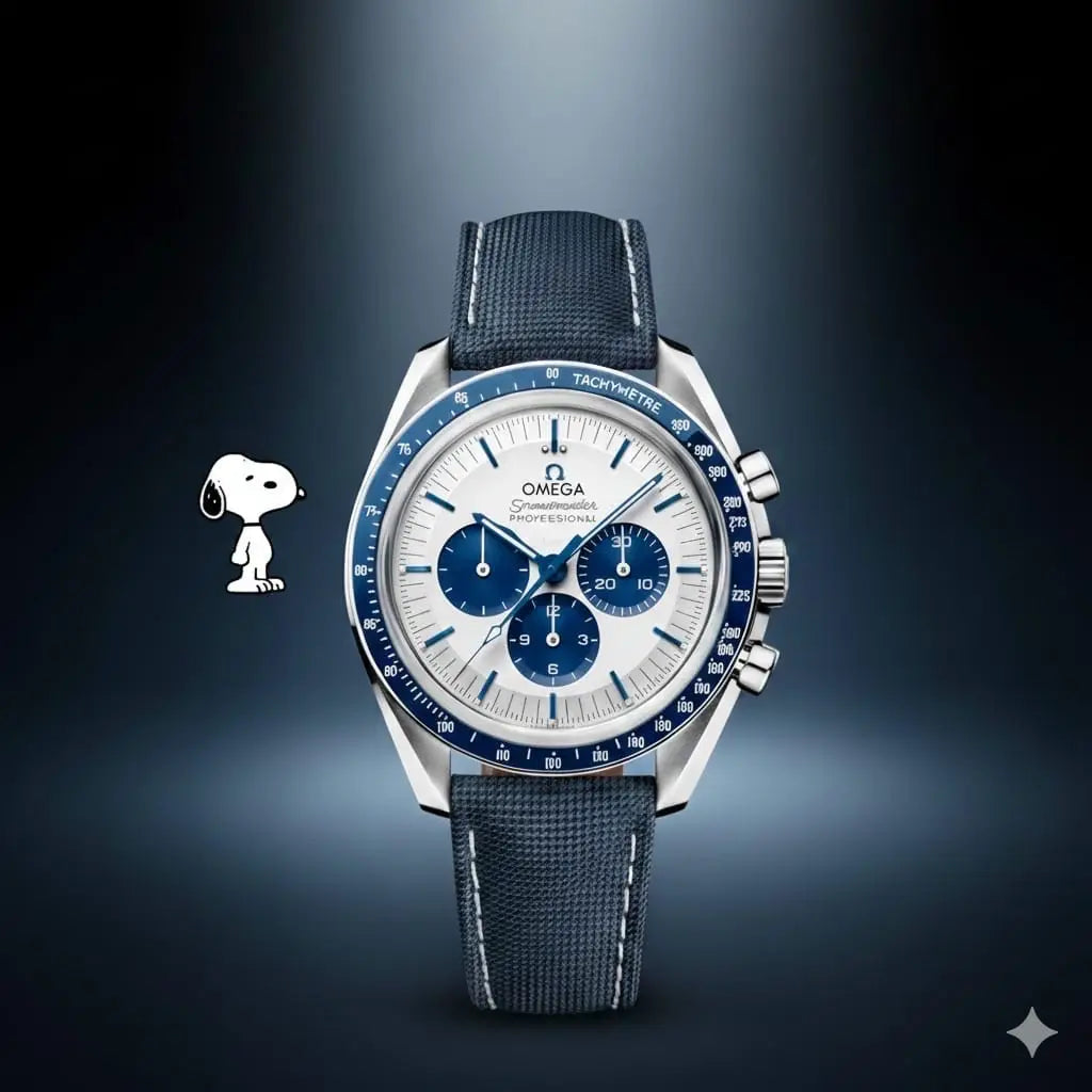 OMEGA Speeedmaster Snoopy 50th Anniversary