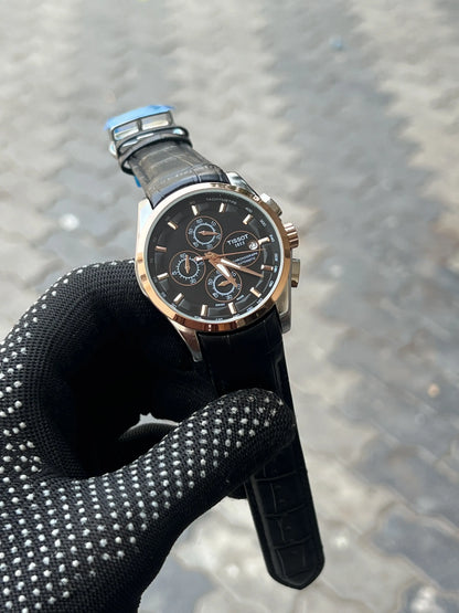 Tissot 1853 Belt Courtier Black Rose Gold