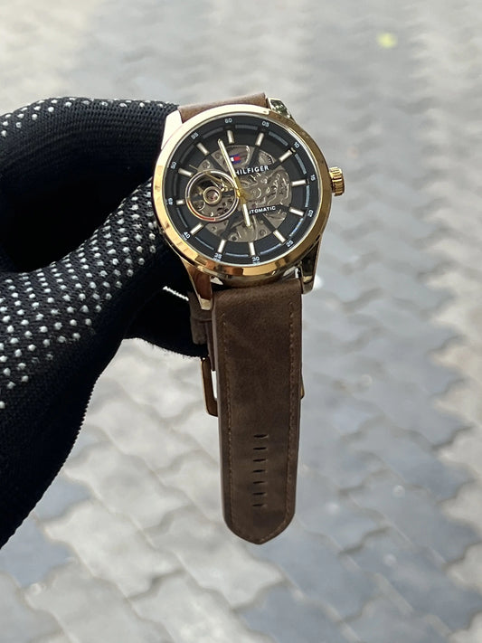 Tommy Hilfiger Leather Belt Brown
