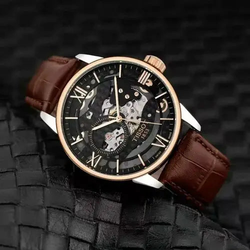 TISSOT LEATHER BHLT AUTO