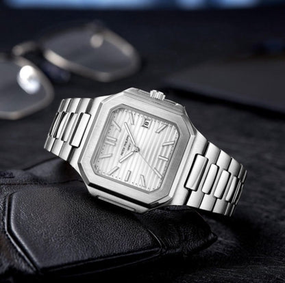 Patek Phillip Cubitus Chain Silver/