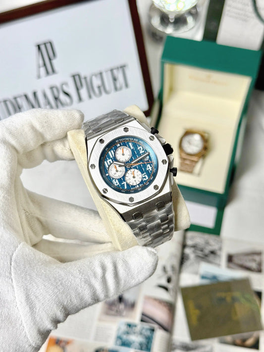 Audemars Piguet Royal Oak Offshore Navy Silver Blue