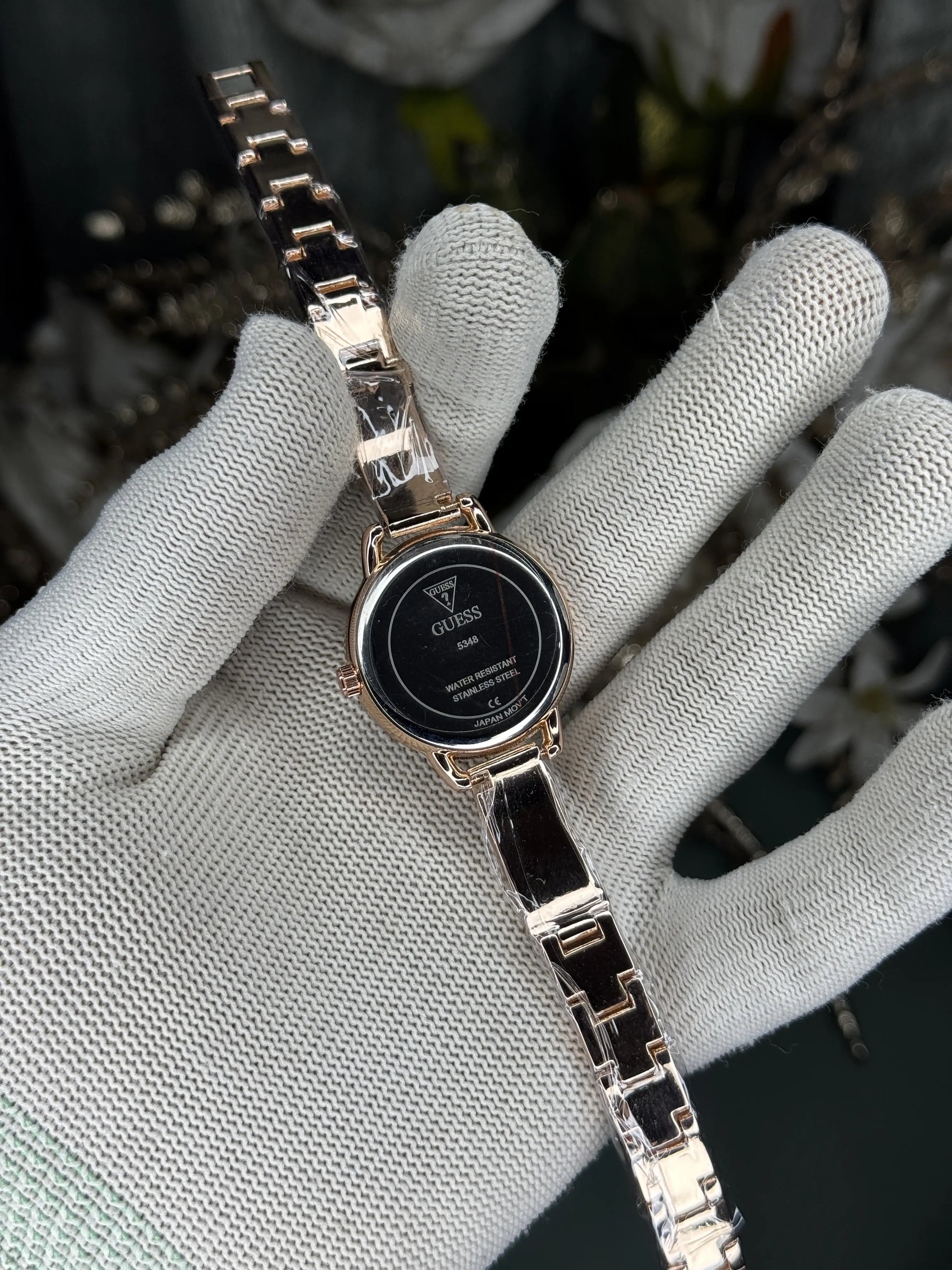 Gues s Tri Bellini Copper White Premium Quartz Watch