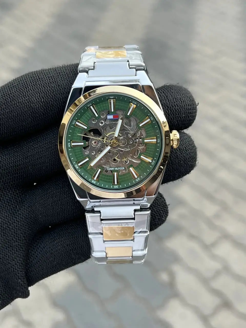 Tomm_y Hilfiger New Edition Two Tone Green