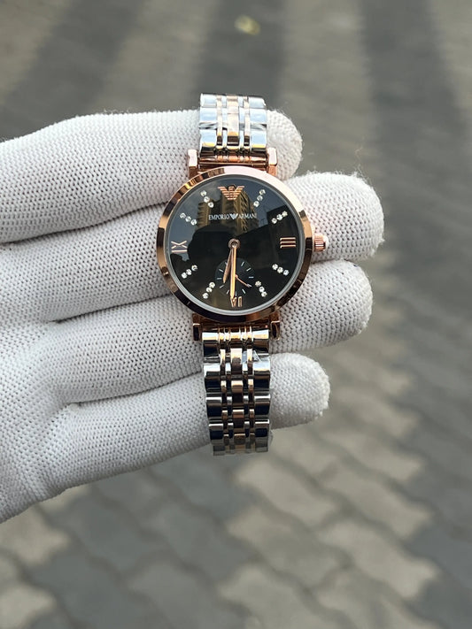 Empori_o Armani Two Tone Black