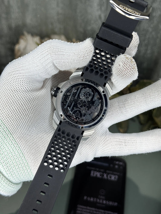 Jacob&Co. Cr7 Silver Black Quartz Premium Watch