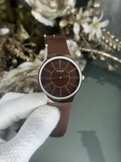 Rado Copper Brown Silicon Premium Watch