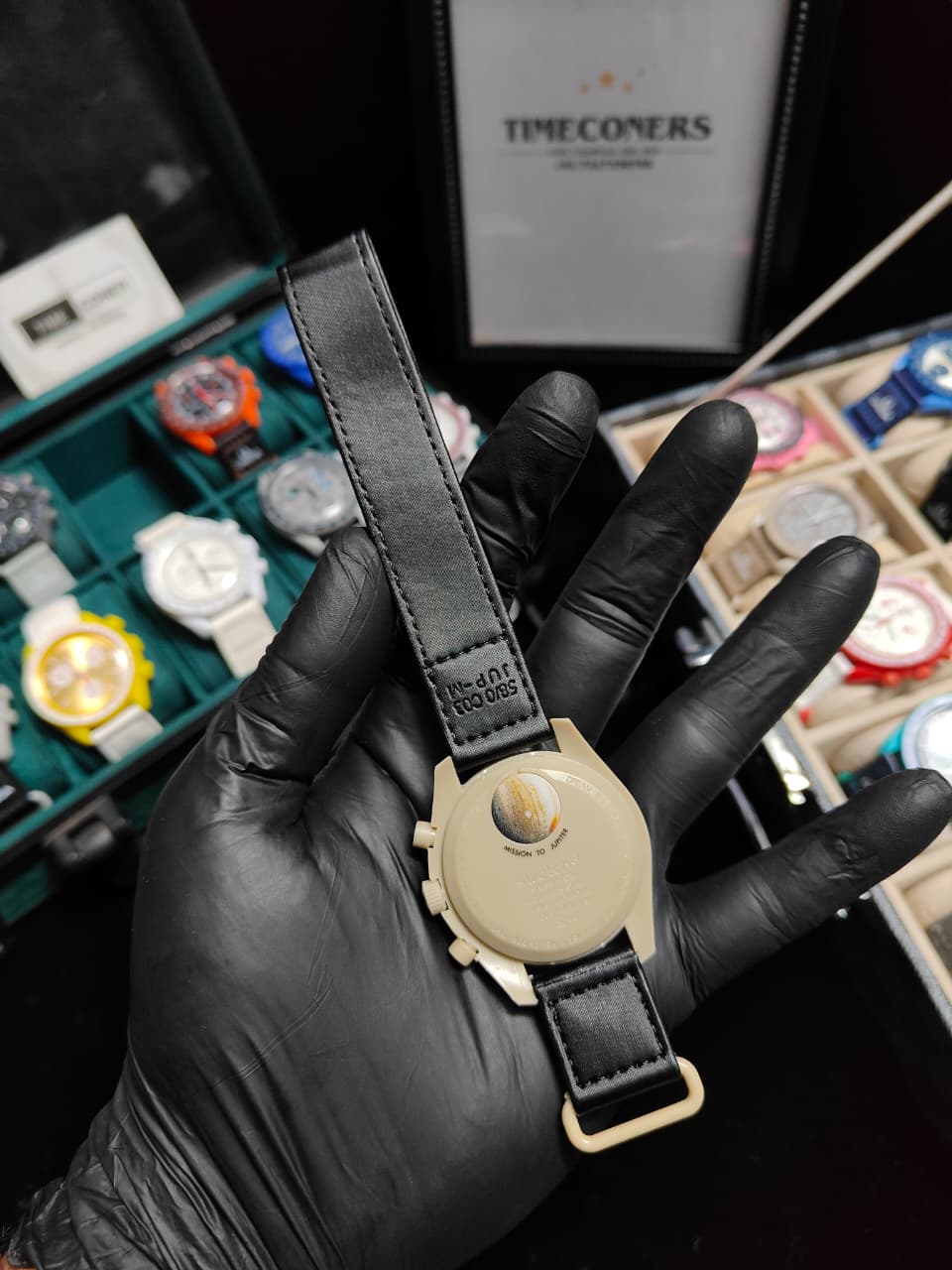 Swatch X Omega Bioceramic Moonswatch Mission To Jupiter With Kit