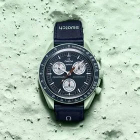 Swatch X Omega Bioceramic Moonswatch Mission To Earth With Kit