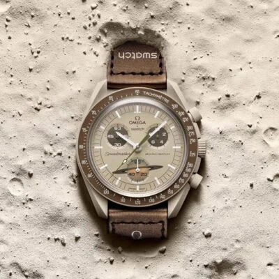 Swatch X Omega Bioceramic Moonswatch Mission To Saturn With kit